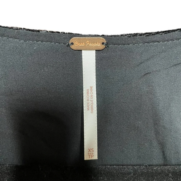 Free People True Lovin' Velvet One Piece Jumpsuit In Black Size XS - Picture 10 of 13